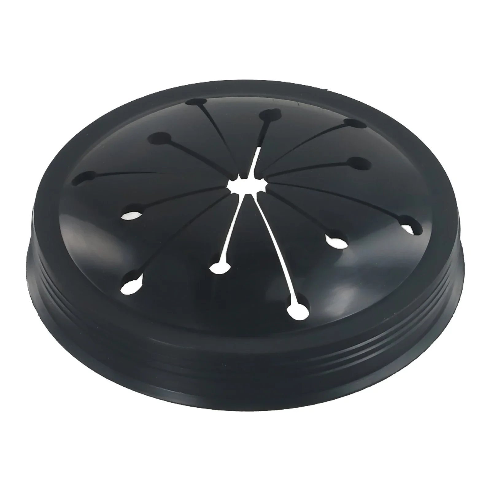 Black Food Waste Processor Splash Proof Ring Sealing Plug Kitchen Waste Shredder Part Rubber Sink Garbage Disposal Home Reusable
