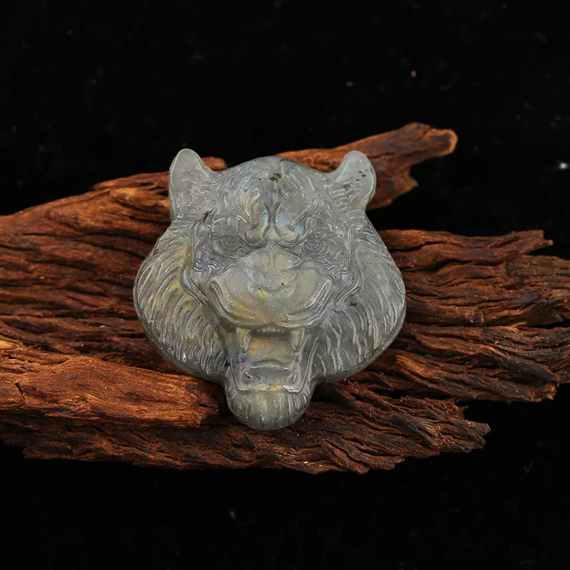 B&F Handmade Labradorite Pendants, Genuine Natural stones beads, Unique Stones for jewelry & DIY Earring Beads