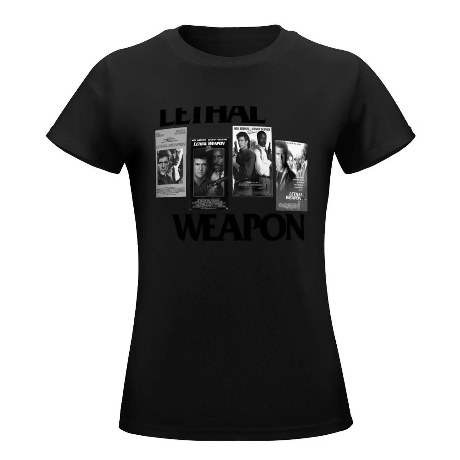 Lethal Weapon T-Shirt summer tops hippie clothes cute clothes summer top white t-shirts for Women