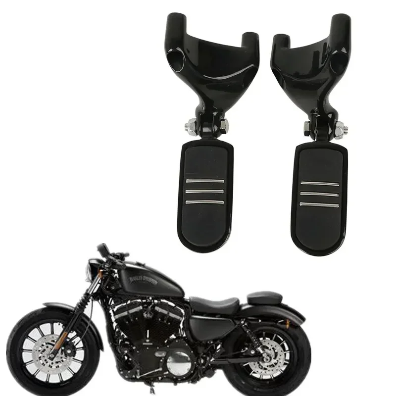 

Для Harley Sportster XL 883 1200 2004-2013 Custom 48 72 SuperLow Iron XL883N детали пассажирского мотоцикла крепление для подножки