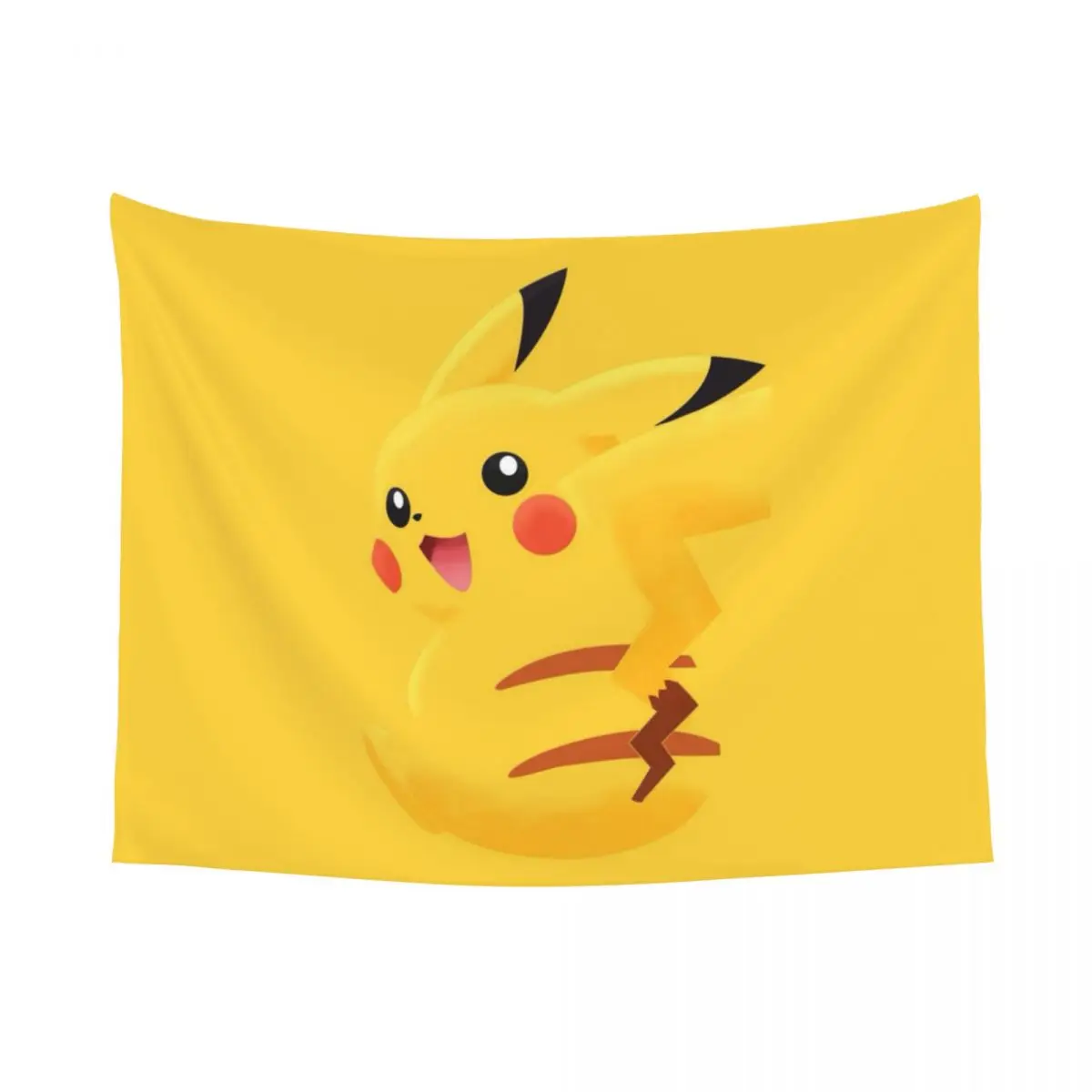 Custom P-Pikachus Flashing Lightning Tapestry Wall Hanging for Bedroom Hippie Tapestries Room Decor