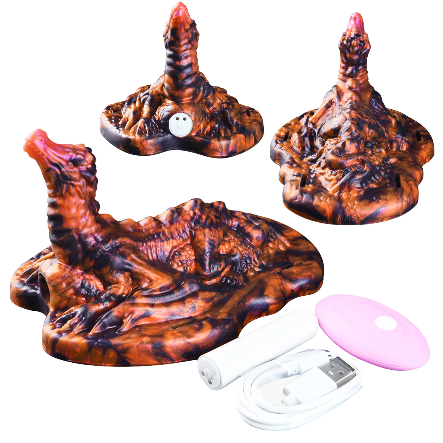 LICKER Strapon Monster Vibrating Silicone Grinder Anus Stimulate Clitoris Massager Sexy Grinders Female Masturbator Adult Toys