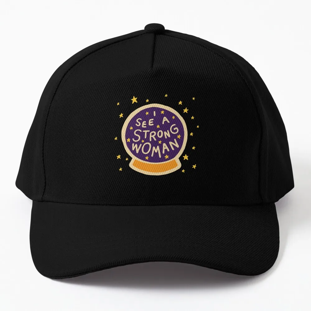 I see a strong woman Baseball Cap Brand Man Caps tea hats Vintage summer hats Hat Men Women's