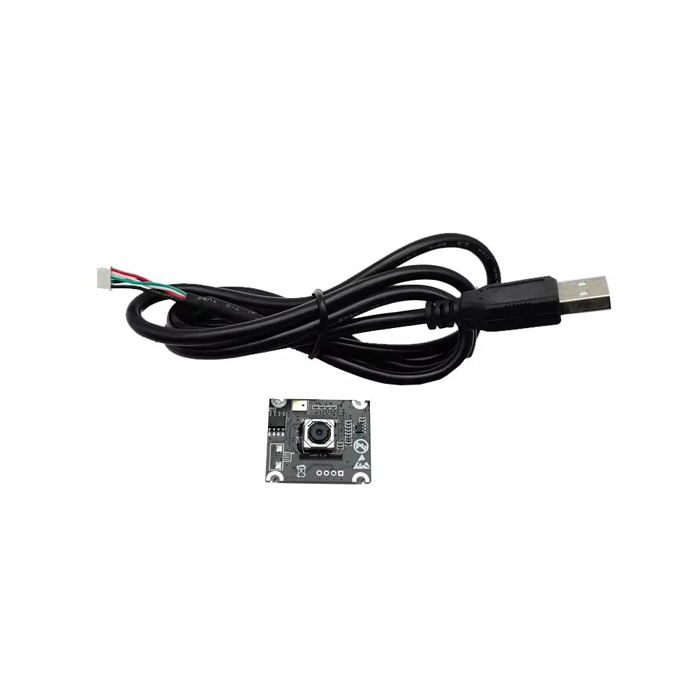 

Модуль USB-камеры IMX214 1/3.06 дюйма, 13 МП, HD, AF 79.8 ° Цифровой микрофон, совместимый с UVC, с функцией Plug and Play для распознавания лиц