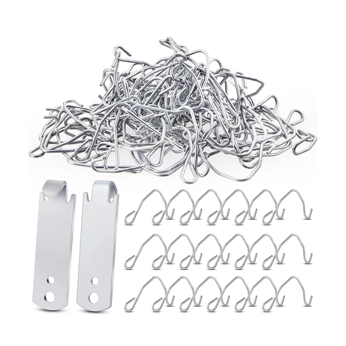 

Pack of 102 T Post Wire ClipsT Post Clips Fence Wire Tension Tool for Attaching Fence Wire T Posts Wire Clip