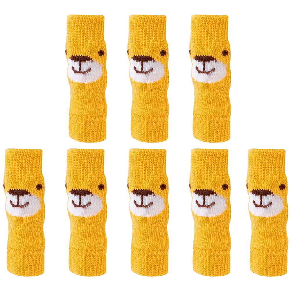 

2 set Dog Leg Socks Anti-Scratch Non-Slip Pet Leg Covers Warm Puppy Leggings For Small Dogs Joint Protector Pet Supplies
