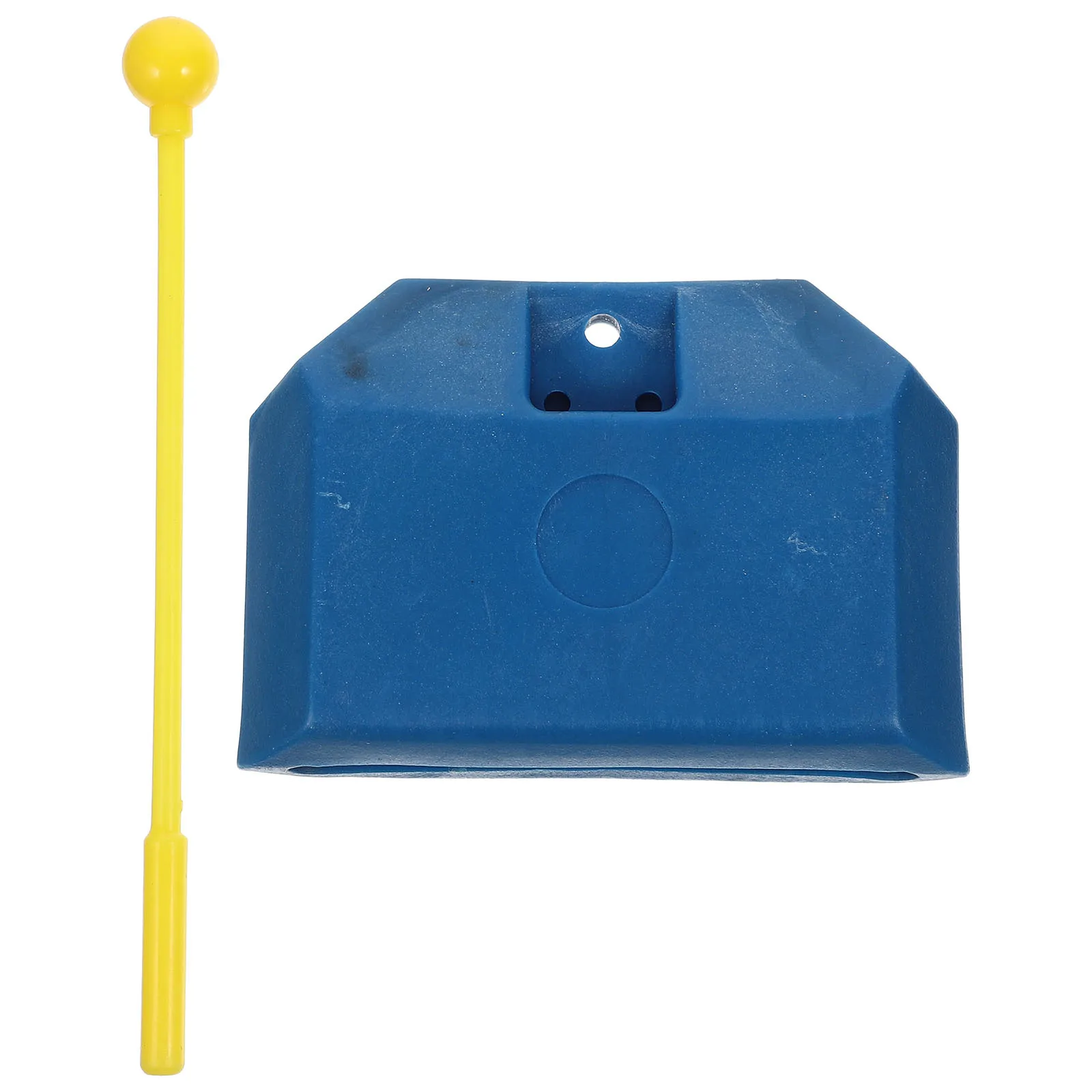 

1Set Premium Plastic Cowbell Musical Instrument Cowbell Durable Drum Accessory for Sound Development Music Performance