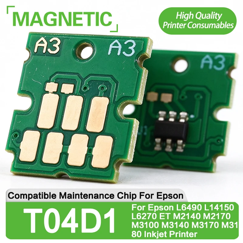 T04D1 C13T04D100 EWMB2 Maintenance Box Chip For Epson L6490 L14150 L6270 ET M2140 M2170 M3100 M3140 M3170 M3180 Inkjet Printer