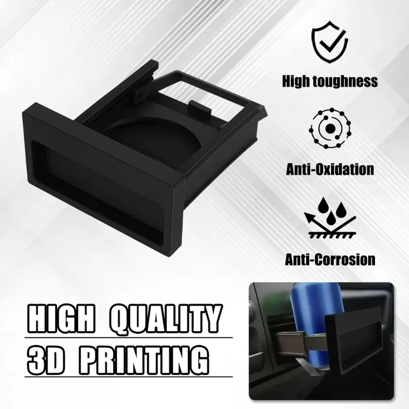 1PC Car Cups Holders Suitable For VW T4 Cup Holder At Ashtray Opening Portable Glass Holder Interior Accessories
