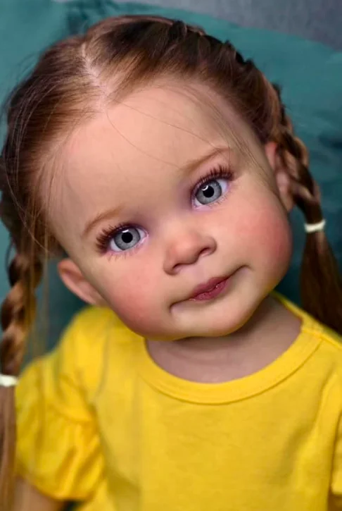 NPK 30inch Reborn Doll Kit Ziva Toddler Girl - Huge Size Unfinished Unpainted Unassembled DIY Doll Parts for Artists