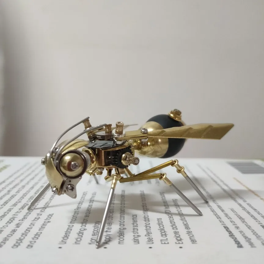 

Creative DIY mechanical insect wasp shaped handicrafts living room desktop bookshelves foyer home decorations personalized gifts