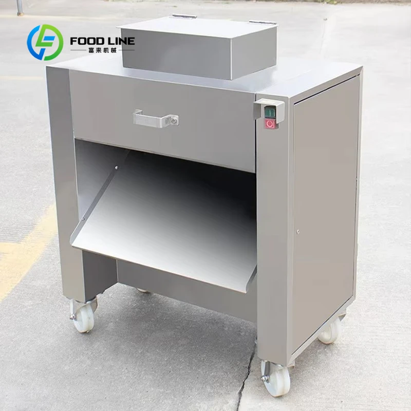 Customized Fish Block/Chicken and Duck Cube Cutting Machine Bone Meat Cutter Automatic Meat Food Cutting Machine