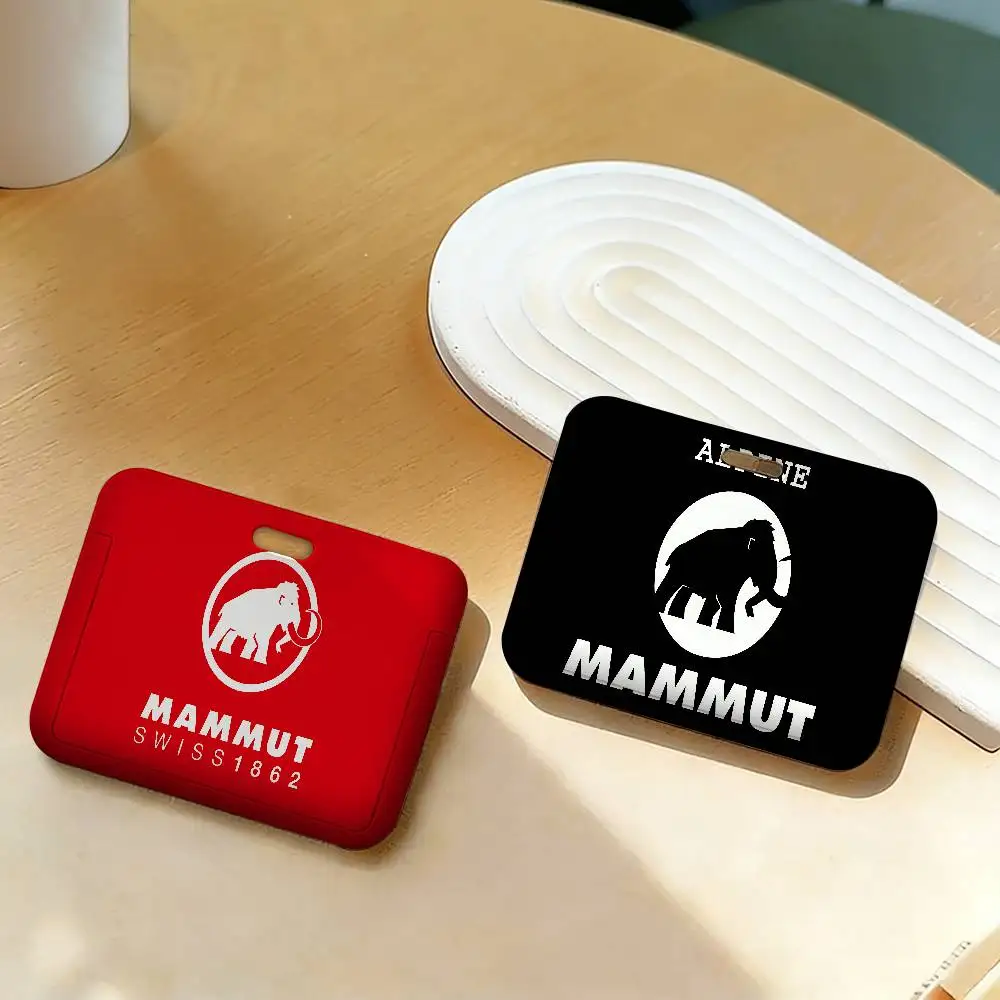 Funda de Lujo para Tarjetas Mammut Bus Pass, Porta Tarjetas Bancarias, de Trabajo, de Identificación, de Plástico, Porta Credenciales, Protector de Tarjetas para Enfermeras