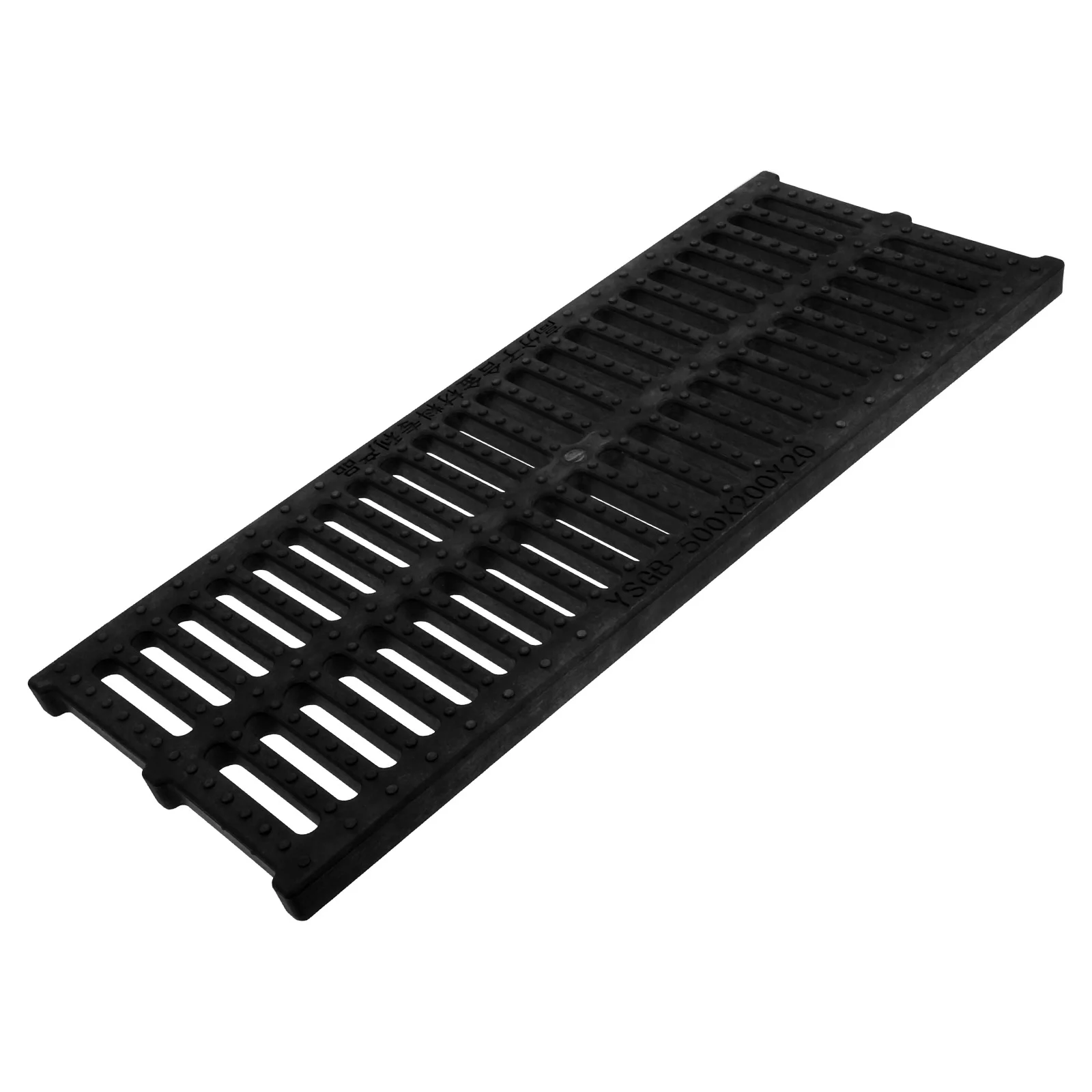 Trench Cover Outdoor Shower Drain Cord Black Bath Filter for Tub Replaceable Grate Restaurant Sewer