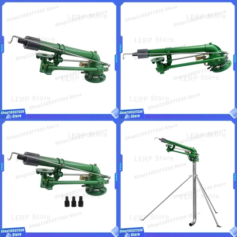 50 Turbine Sprinkler High Efficiency Irrigation System for Large Corn Fields Even Water Distribution Agricultural Garden Tool