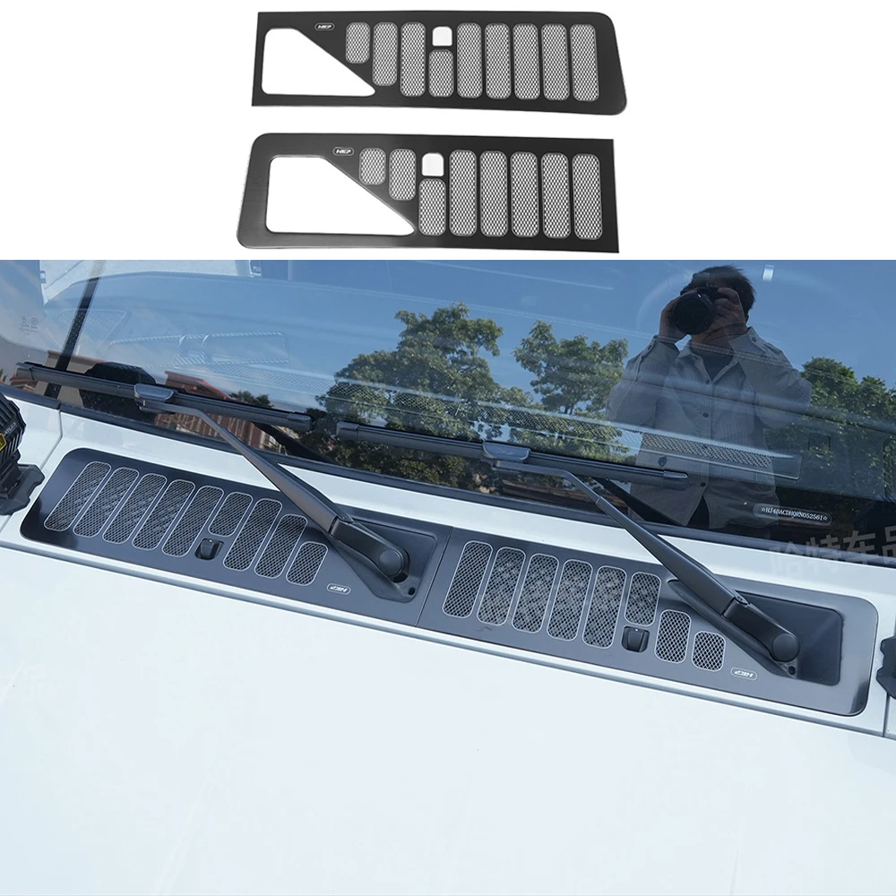 Car Engine Hood Air Intake Insect‑proof Mesh Filter Cover Cabin Air Inlet Anti‑block Protective Guard Parts for BAIC 212 T01
