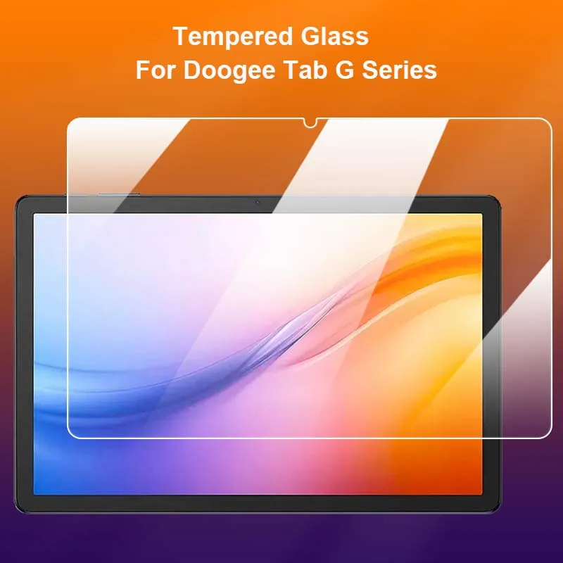 

Для Doogee Tab G6 Plus прозрачное закаленное стекло 9H 2.5D Премиум защитная пленка для переднего экрана