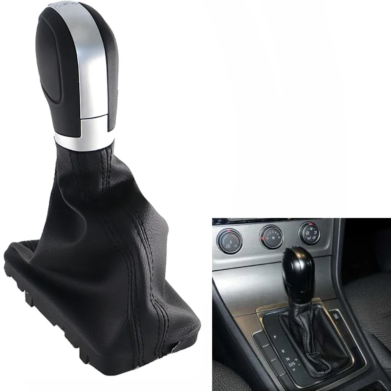 Automatic DSG Gear head Gear Shift Knob Lever Cover Dust cover For VW Golf 7 GTi Mk7 VII 7.5 Golf R 2008-2013