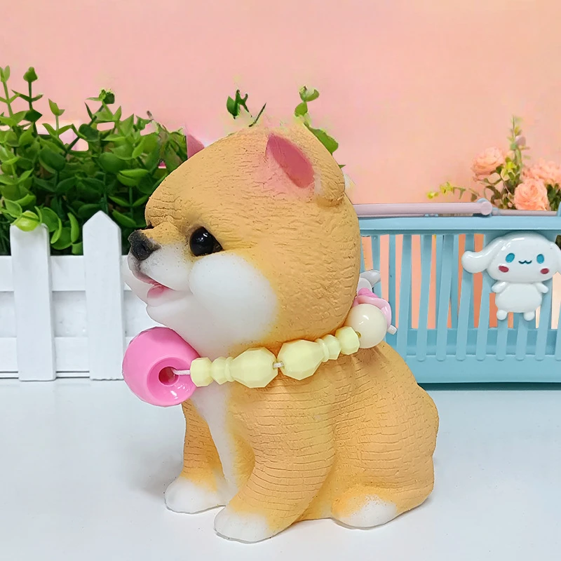 ضغط اللعب الإجهاد المخلص هدية غير سامة نطاط الكلب تململ لعبة قابلة لإعادة الاستخدام انتعاش جرو للطفل اللعب الحسي