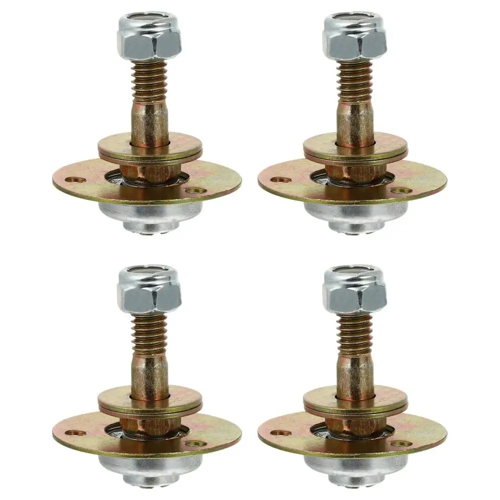 

4pcs Hardware Rocking Chair Bearing Screws Kits Bearing Glider Connecting Universal Replacement Parts Bearing Connecting Pieces