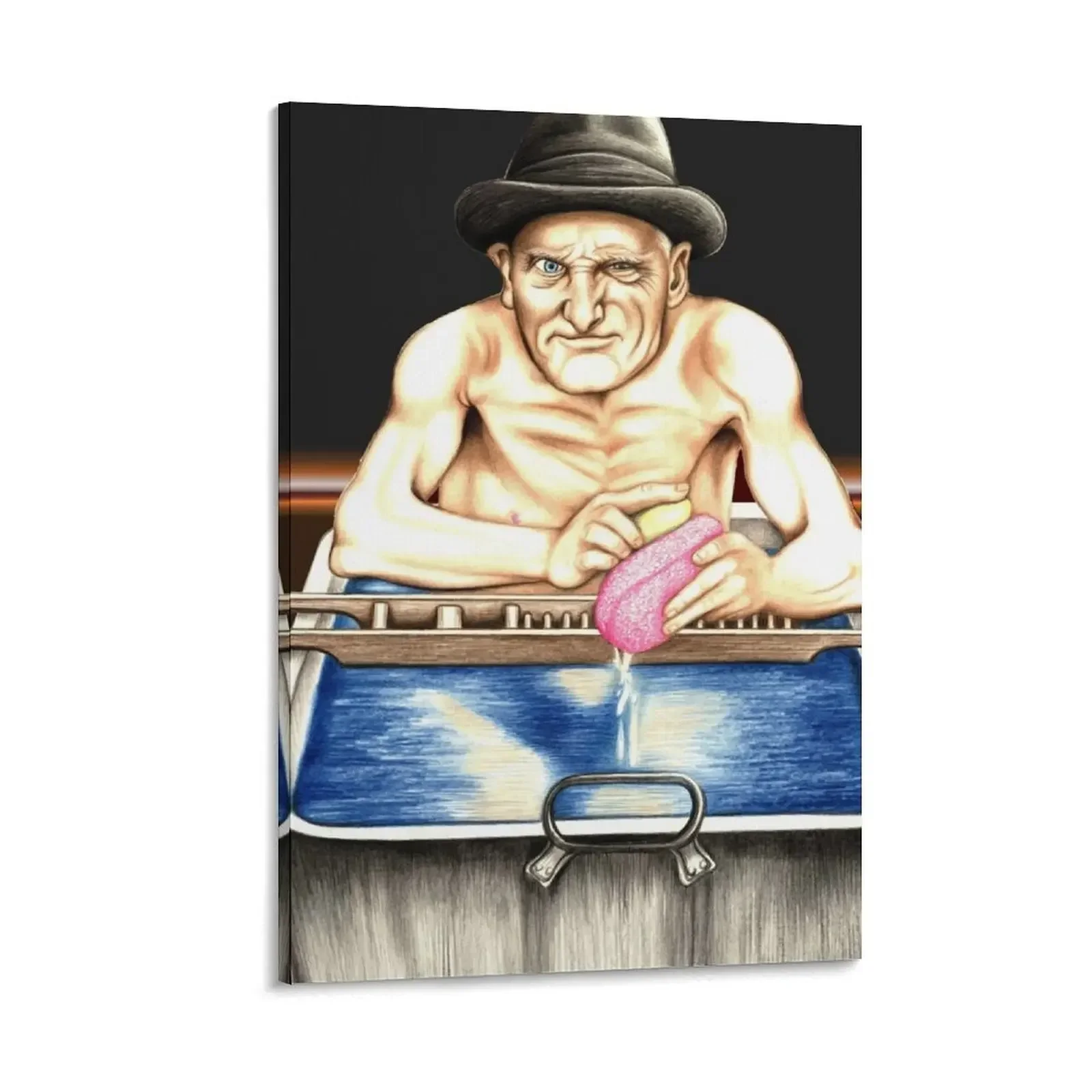 

Steptoe's Friday night ritual Canvas Painting Wall posters Decoration home decor large paintings modern living room decoration