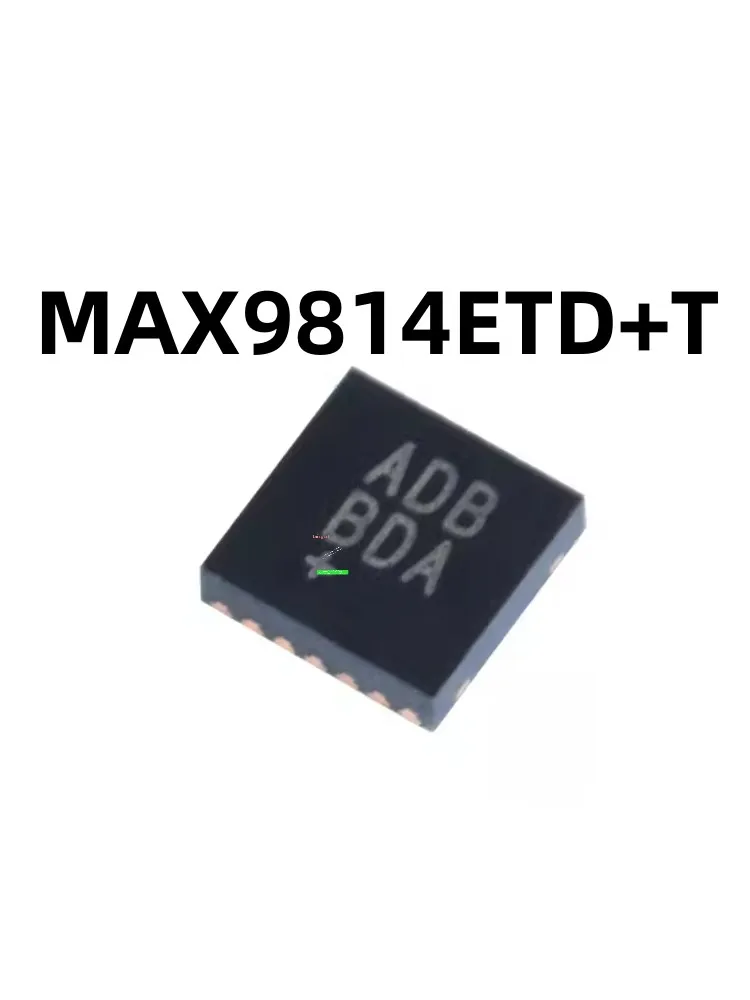 20-50pcs MAX9814ETD+T  MAX9814ETD  MAX9814  silk screen ADB package TDFN-14 audio power amplifier100% brand new original genuine