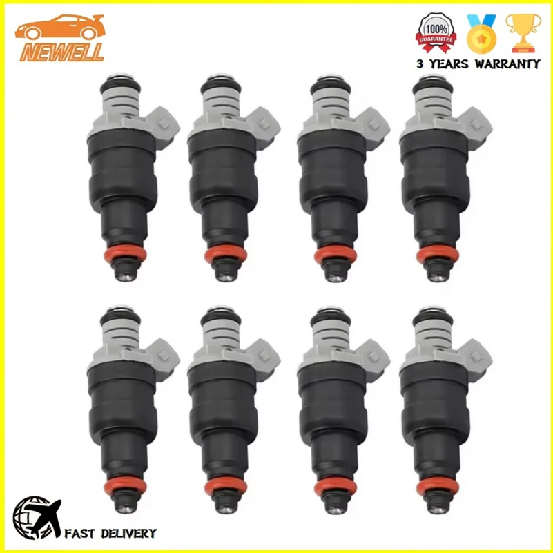 4/8pcs 53030778 FJ10247 Fuel Injector For Jeep Dodge B1500 B2500 B3500 2.5L I4 DAKOTA RAM 1500 2500 3500 5.2L 5.9L V8 1996-2002