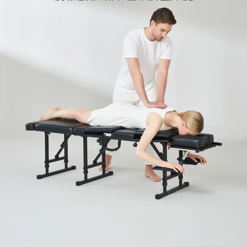 

Ridge pressing down massage bone-setting bed, folding massage, physiotherapy bed, portable