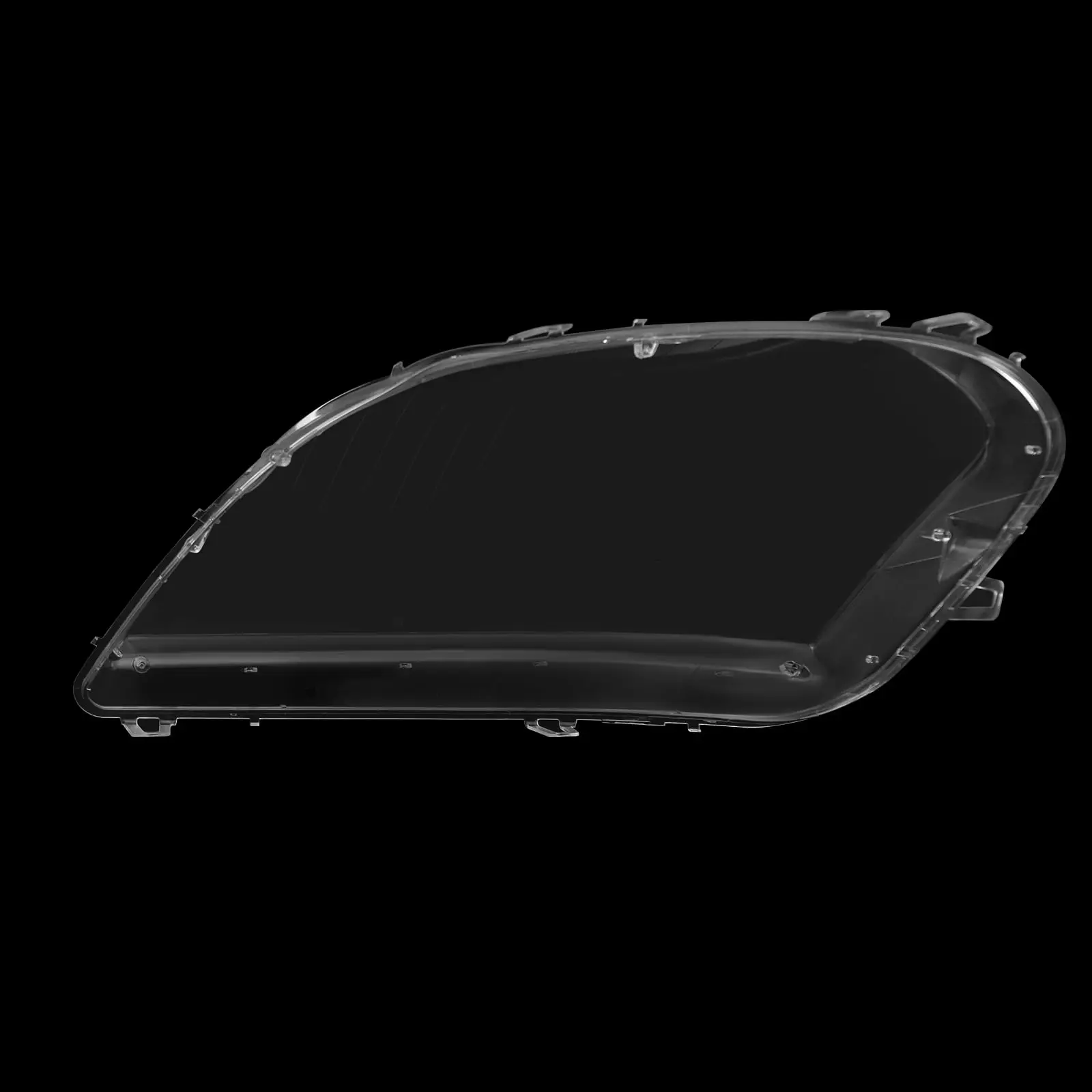 زوج غطاء عدسة المصباح الأمامي متوافق مع مرسيدس بنز ml Class W164 2006 2007 2008 غطاء عدسة المصباح الأمامي الأيسر والأيمن Cle