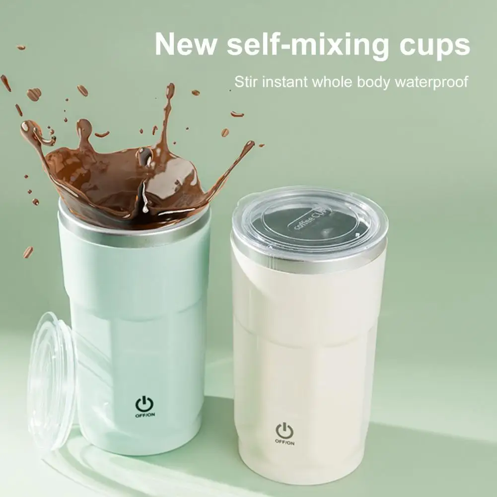 

380ml Automatic Magnetic Stirring Coffee Mug Rechargeable Self Stirring Mug Electric High Speed Rotating Mixing Cup