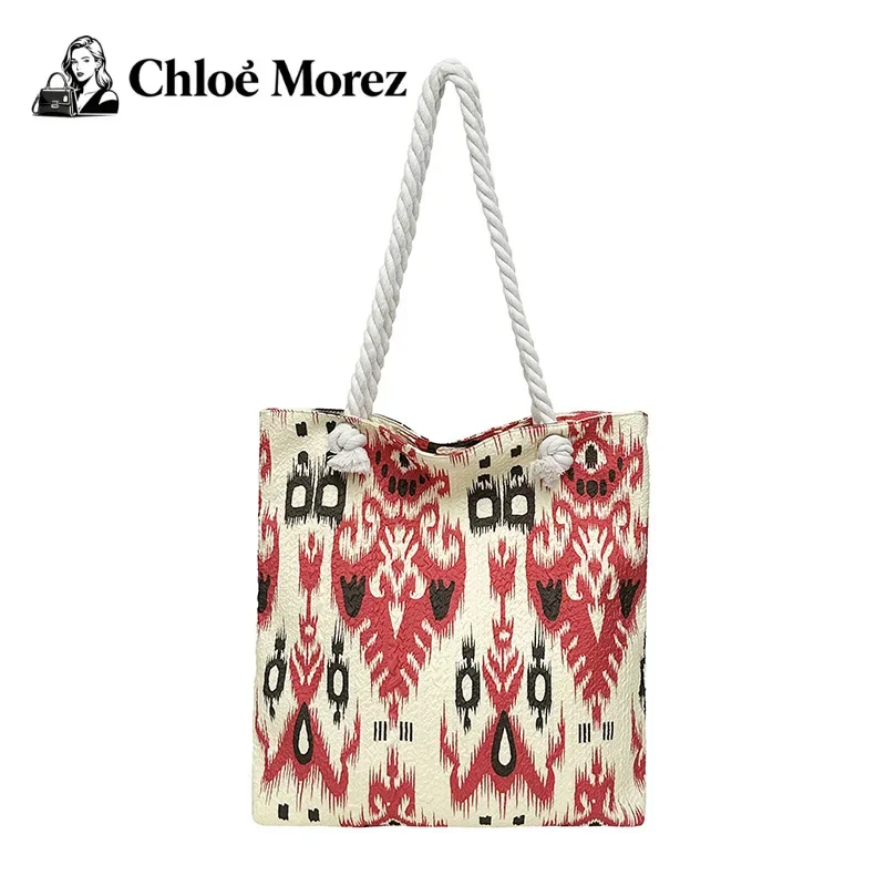 حقيبة دلو فنغ شوي عصرية وكسول، حقيبة ركاب متعددة الاستخدامات ذات سعة كبيرة، حقيبة كتف محمولة لقضاء العطلات على الشاطئ