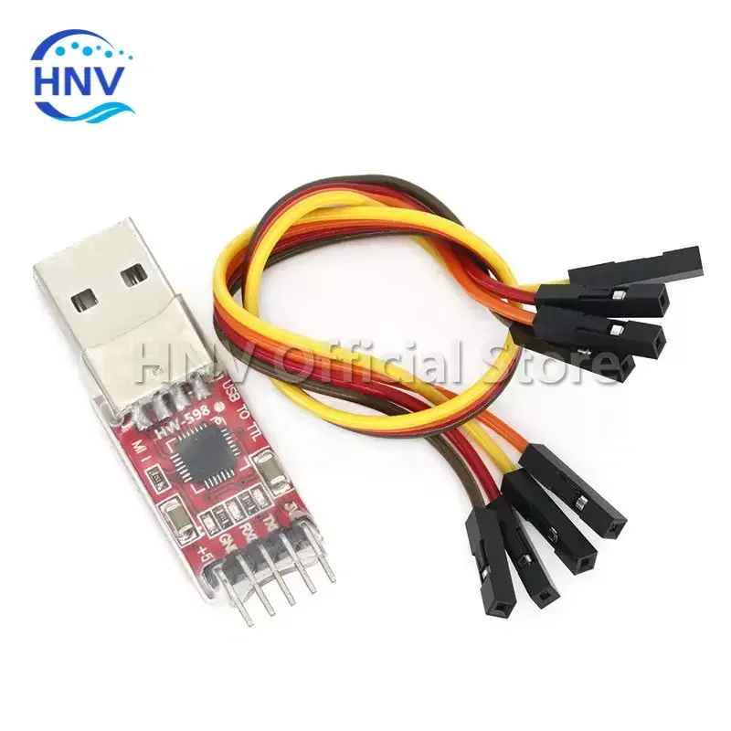 1pcs CP2102 module USB to TTL serial UART STC download cable PL2303 Super Brush line upgrade