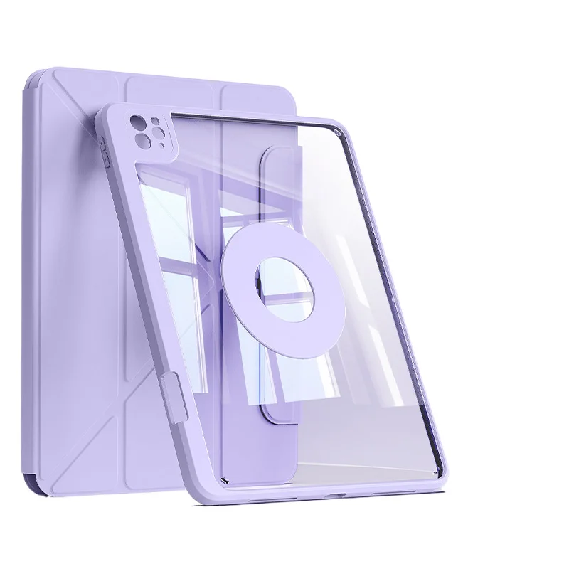 حافظة حماية لجهاز iPad Air 4 5 2021 Pro11 اللوحي 10.9 10th 11th شفط مغناطيسي Air2 M3 M4 غطاء لوحي على الوجهين