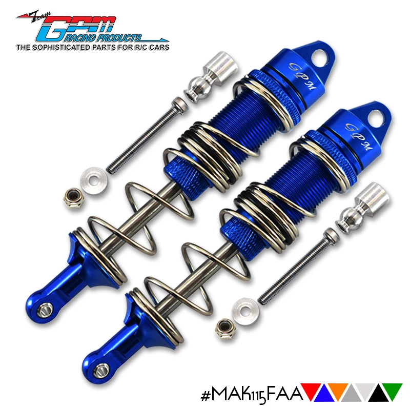 GPM Alu Front Double Section Spring Dampers For ARRMA Kraton Outcast Fireteam