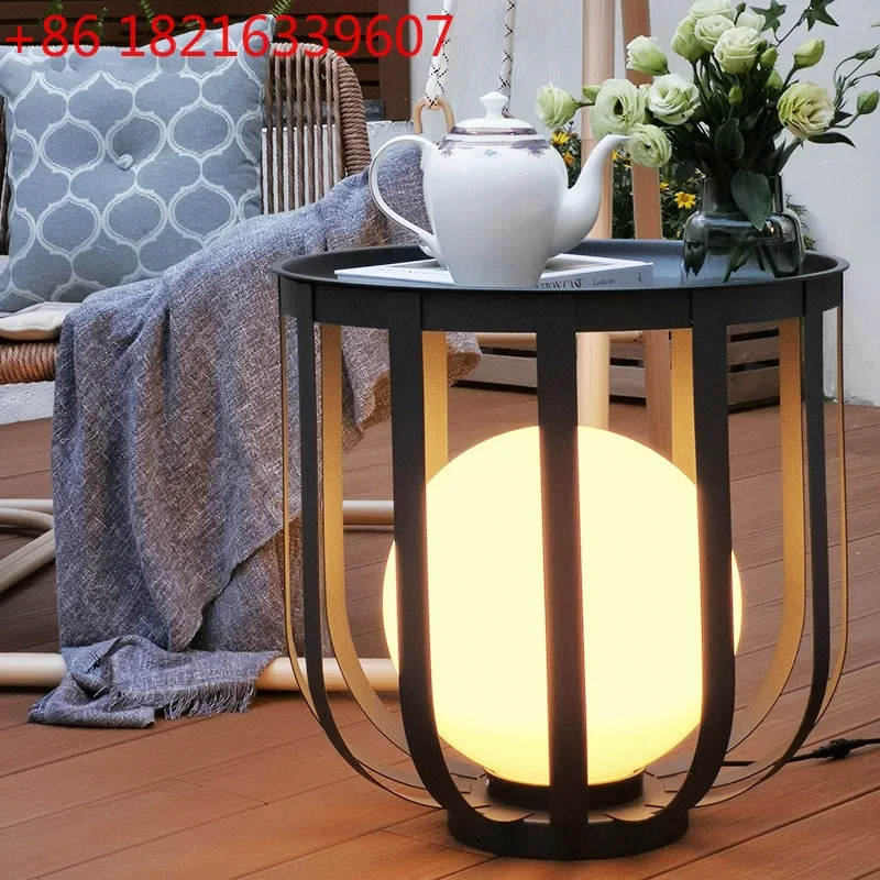 YAO Luminous floor lamp courtyard solar LED outdoor lighting non solar lamp outdoor garden lamp outdoor garden decoration