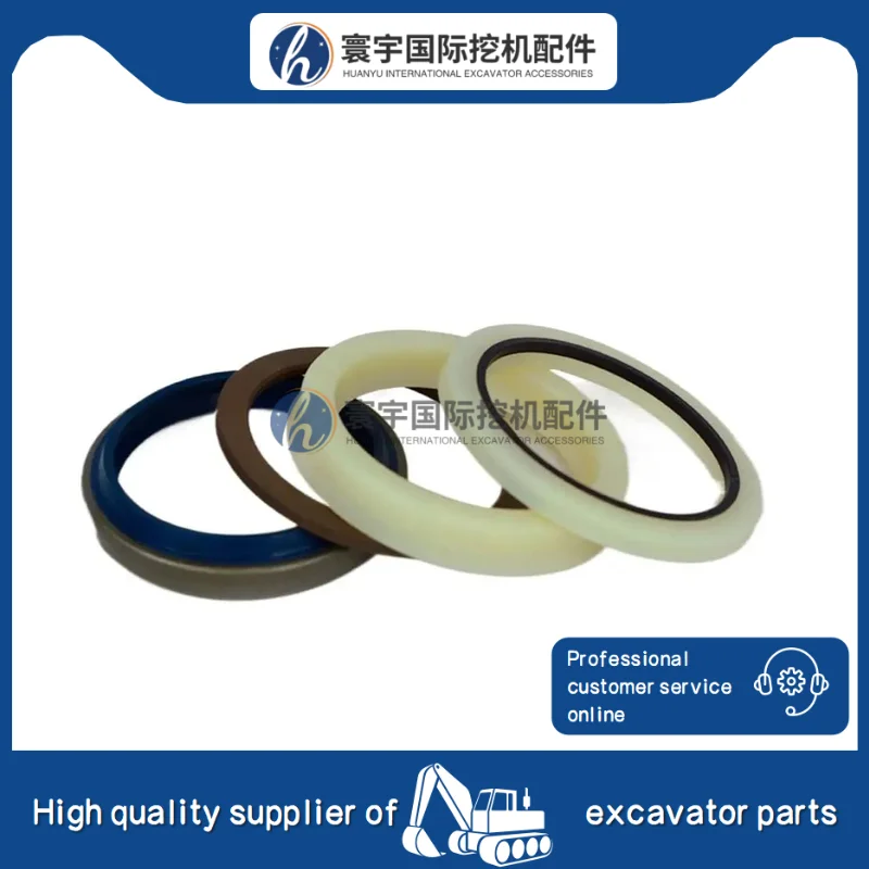 

Wear-resisting PC55 Arm Boom Bucket Cylinder Seal Rings,small Excavator Parts Hydraulic Cylinder Seal Kits