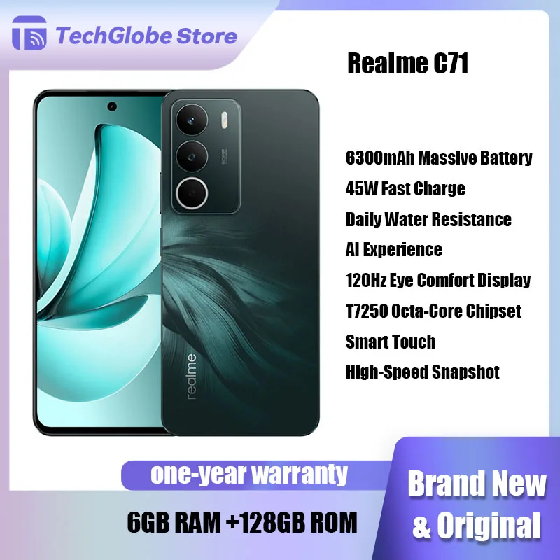 Realme C71 Smartphone 6.67