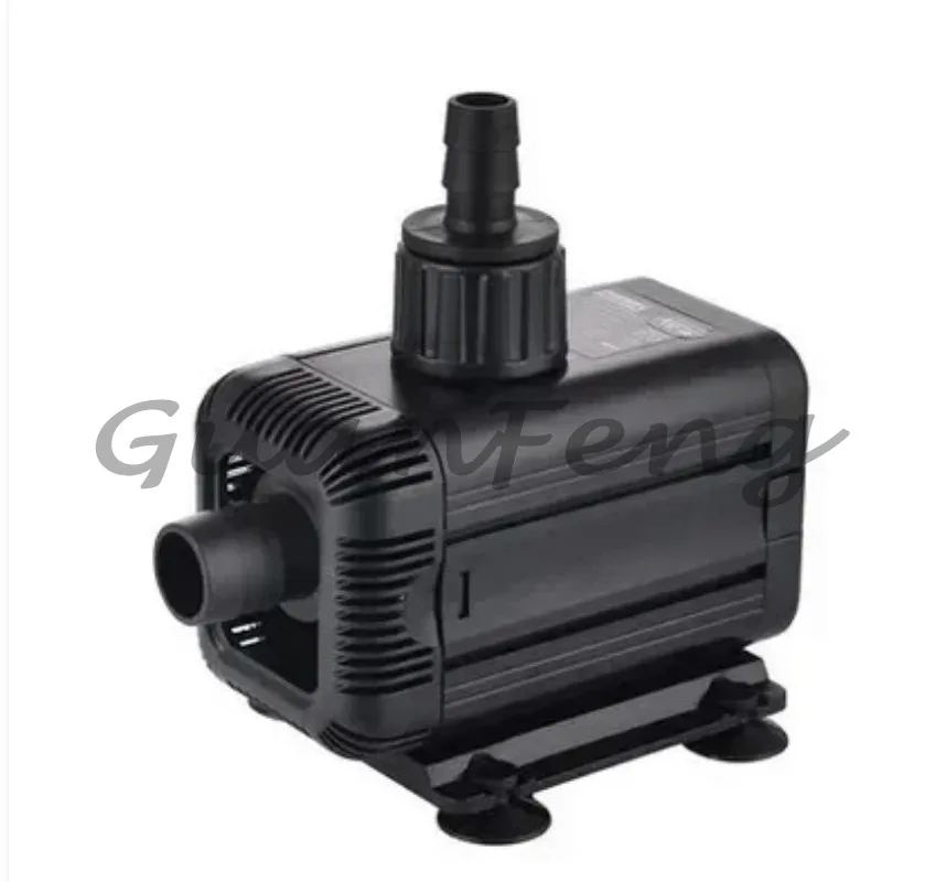 Ultra Quiet Pump High Circulation Rockery Submersible Fountain Fish and Land Dual Cylinder Pump