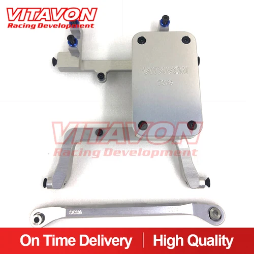 VITAVON SCX6 CNC Alu7075 V2 축 SCX6 1/6용 ESC 트레이 및 서보 마운트
