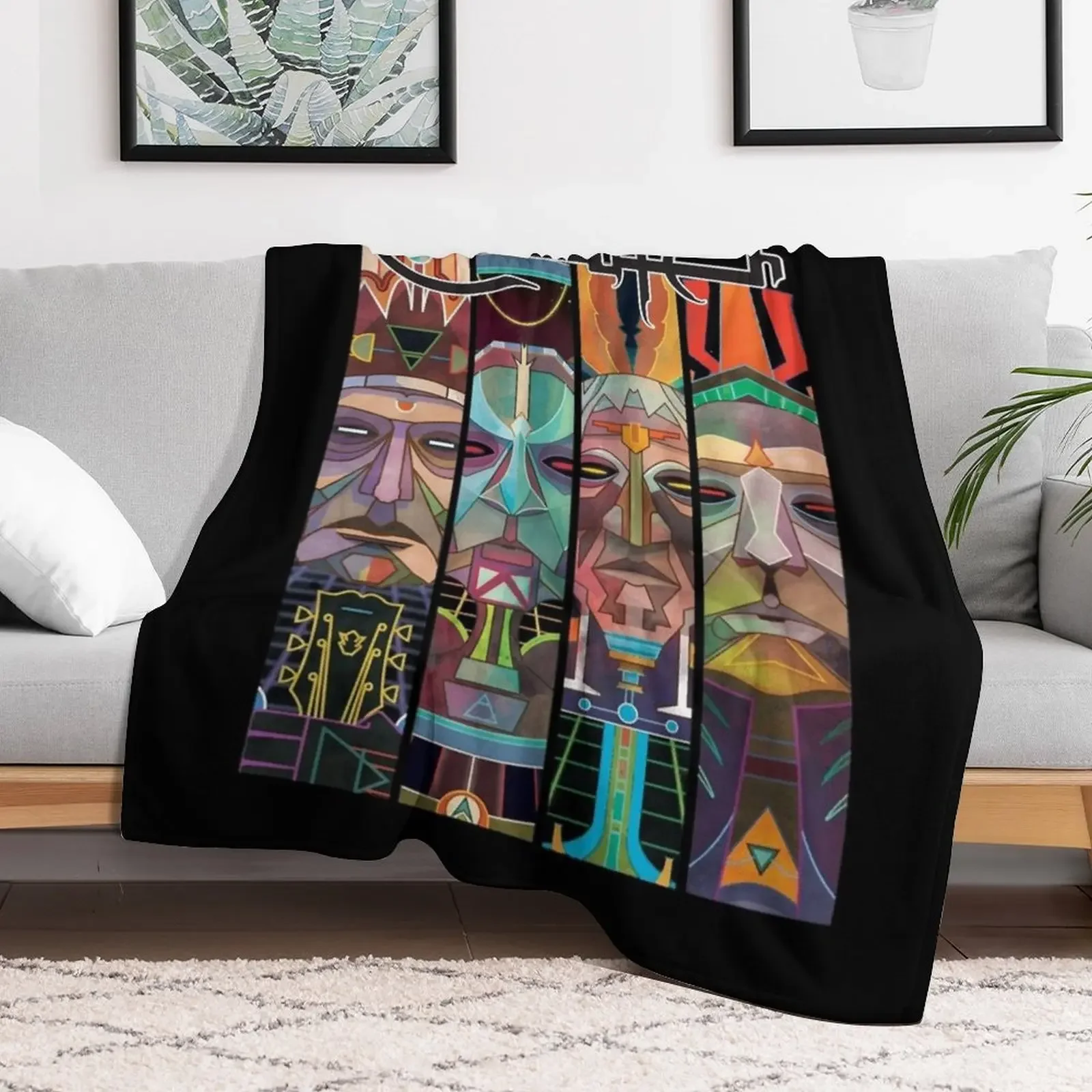 The Clutch american rock band Classic Throw Blanket Decorative Soft Throw Blanket for Couch Sofa