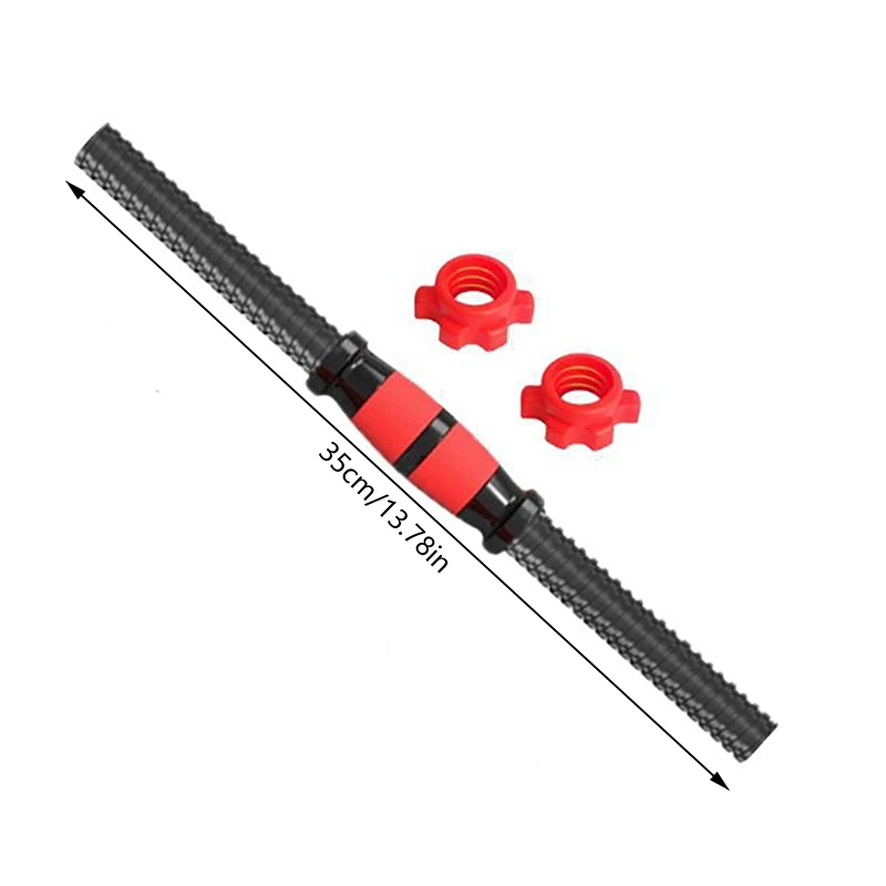 قضبان دمبل عالية الجودة مقاس 35/40 سم مع قبضة مضادة للانزلاق، مناسبة للتمرين الرياضي وتدريبات القوة