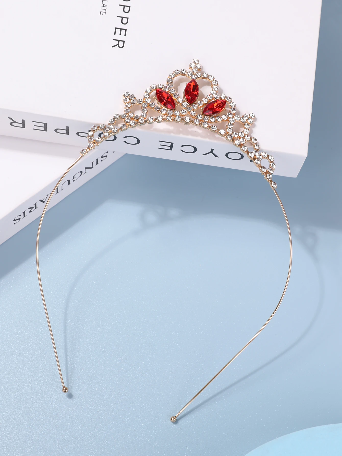 Frozen Princess Strass Krone Kopfschmuck Kinder Haarband Mädchen Aisha Stirnband Haarschmuck – Detail 7