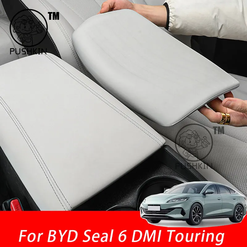 

For BYD Seal 6 C6 DMI Touring 2025 2026 Car Styling Interior Armrest Anti-dirty Pad Cover Modificated Accessories