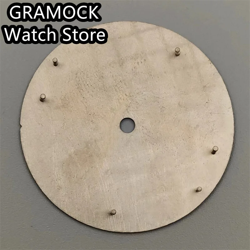 GRAMOCK 29mm Full Green Luminous Pilot dial Creamy Blue Black NH35 NH36NH38NH34 ETA2824 2836 PT5000 Miyota DG Series Movement