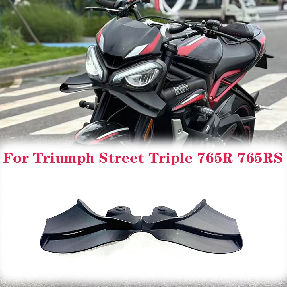

For TRIUMPH Street Triple 765 R/RS Front spoiler 765R 765RS GP WING Stablizer Lower spoiler lower lip