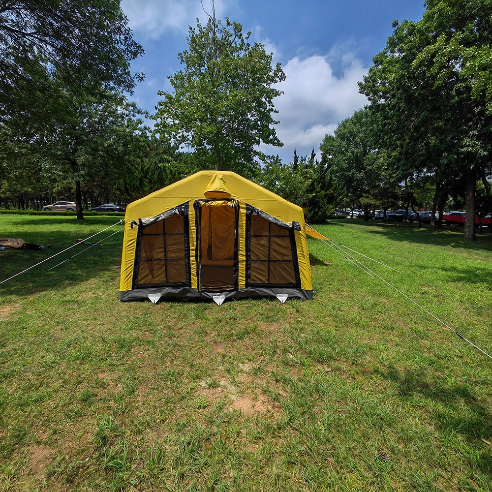 Self Inflating Air Tent With Stable Performance Suitable For All Weather Outdoor Activities