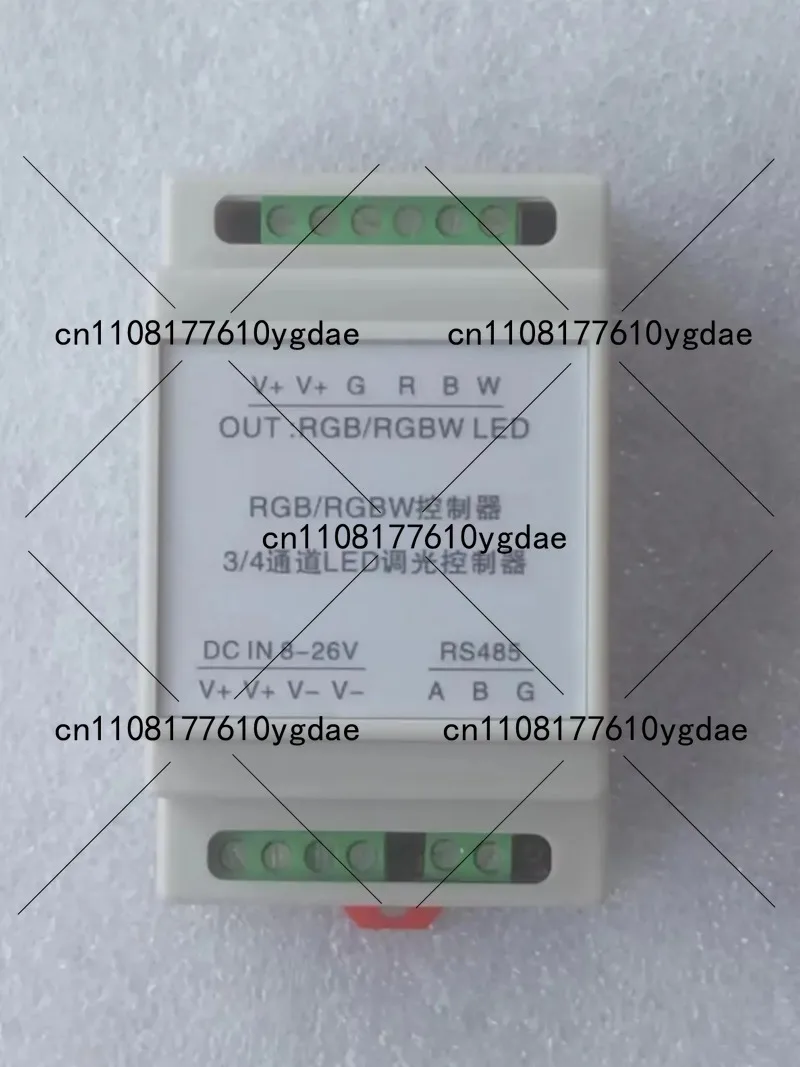 LED Wall Lamp with Controller, WS2811 RGB Dimming, Full-Color RGB Pipeline Light, RS485 Control