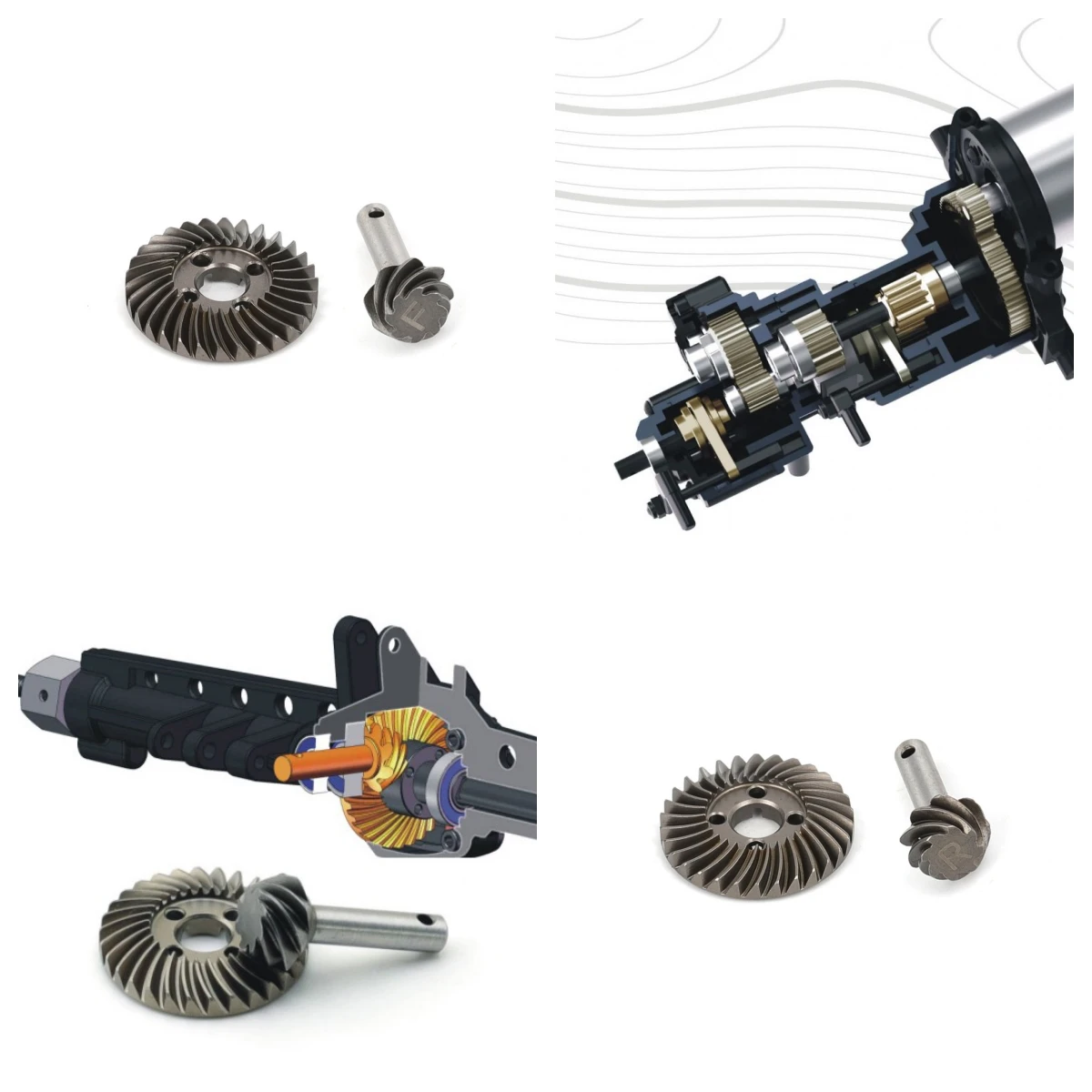 RGT Accessories Bevel Gear R86750  R86751 for EX86020 EX86130 1/10 scale RTR crawler - Intrude Model Car