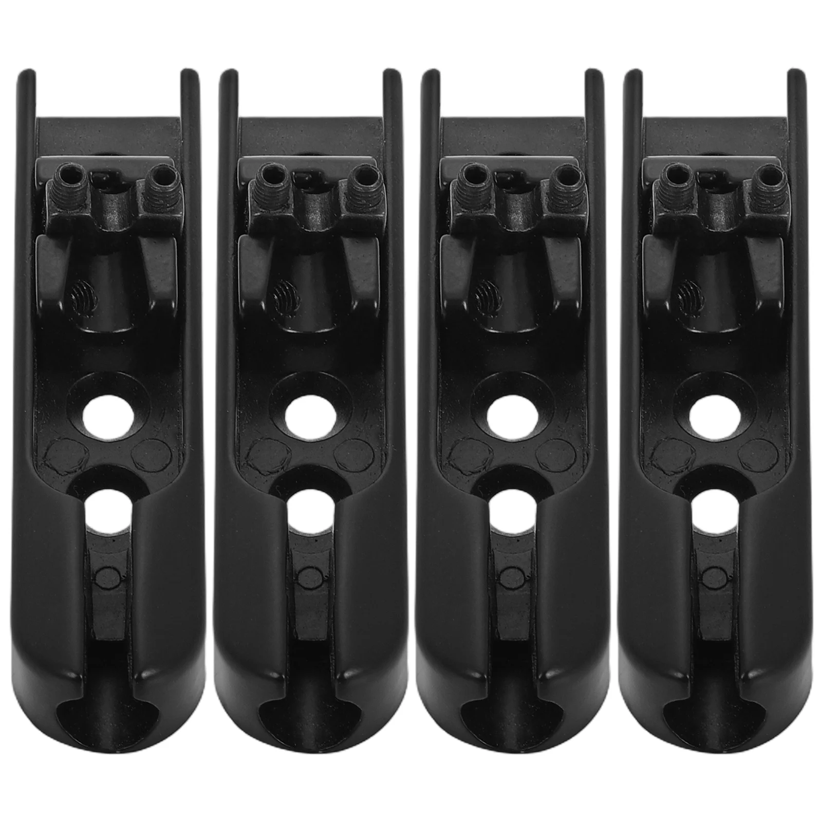 

4 Pcs Bass Bridge Doctor Guitar Electric Accessories Zinc Alloy Headless Split Design Easy String Replacement Sound