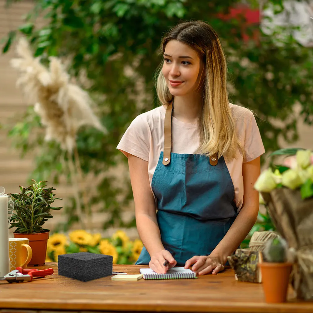 2 قطعة كتل رغوة الأزهار لترتيبات الزهور عالية الكثافة أسود خفيف الوزن قابلة لإعادة الاستخدام مادة Epe ديكور منزلي للزفاف الحرفية #2